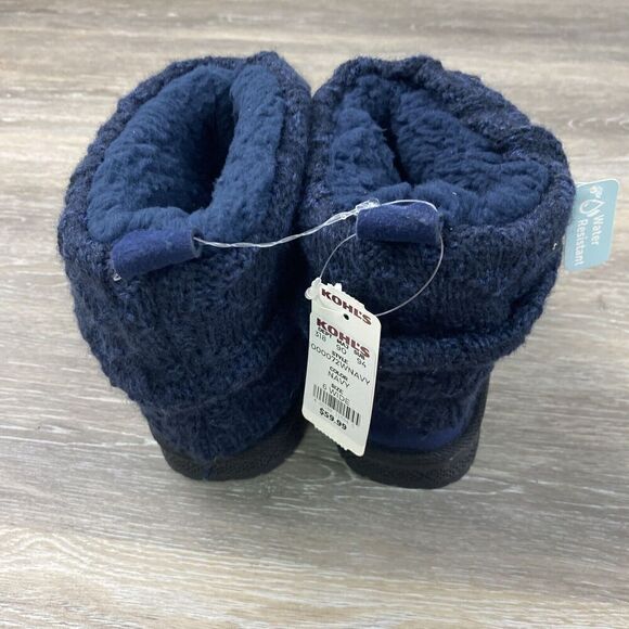 Muk Luks Laurel Boots Women's 6W Navy Blue - Picture 2 of 7